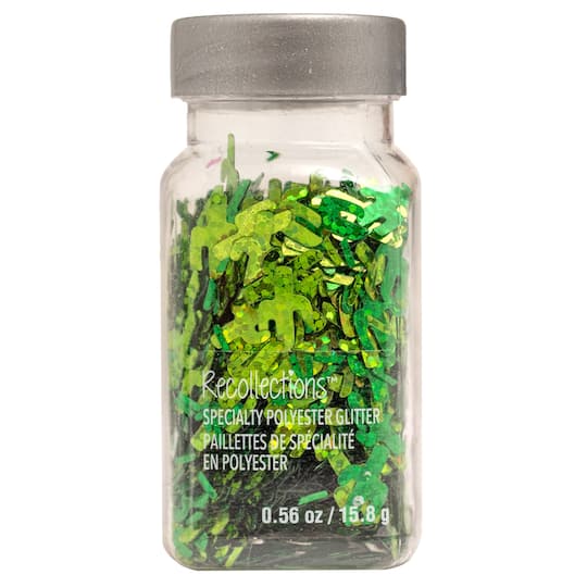 12 Pack: Cactus Specialty Polyester Glitter by Recollections™, 0.56oz.